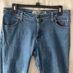 Harley Davidson ladies jeans size 8